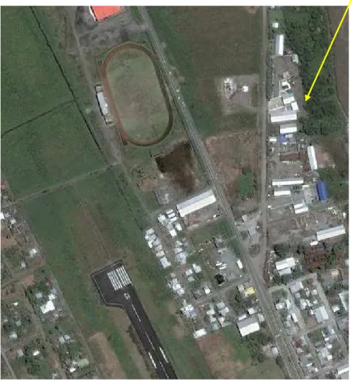 Figura 1. Localización de SOLIPET S.A. 