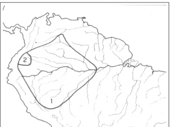 Fig. 1.2.4-1 Distribución  probable  de la  cocona 