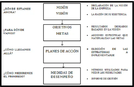 Gráfico 1: Proceso del plan de gestión 