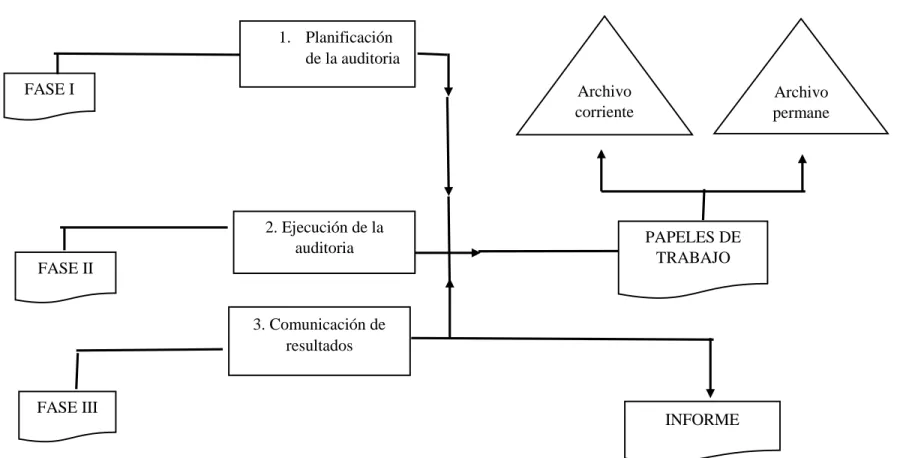 Gráfico N° 1 Proceso de la auditoría de gestión 