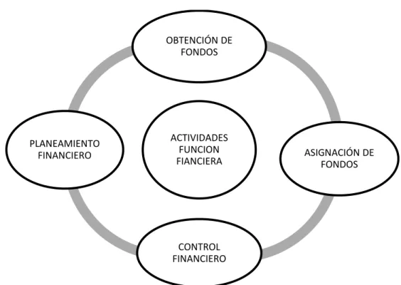 Gráfico N° 1: Actividades de la Función Financiera 