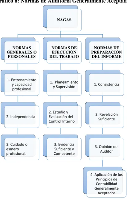 Gráfico 6: Normas de Auditoría Generalmente Aceptadas