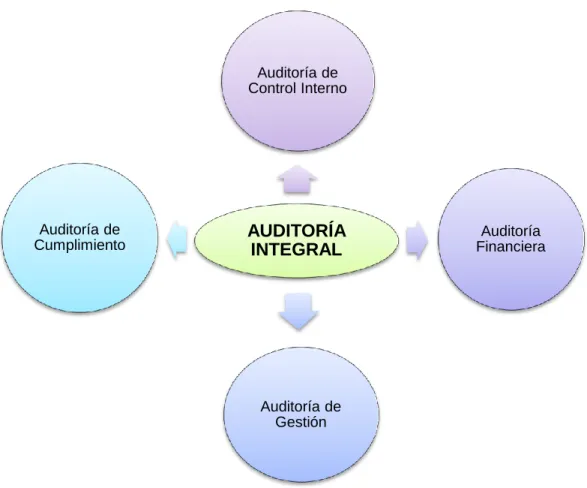 Gráfico N° 2 Elementos de la Auditoría Integral 