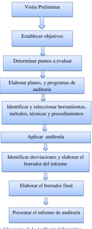 Figura 4 Esquema de la Auditoría Informática 