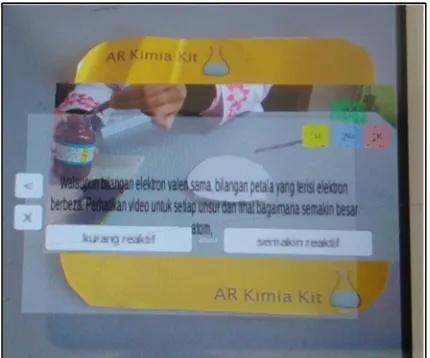 Fig. 9 User interface for Part II (Core Materials) using multiple targets  (Lithium) for experiment video  