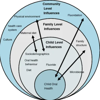 Figure 1.3 Bronfenbrenner’s Bioecological Model of Human development. 