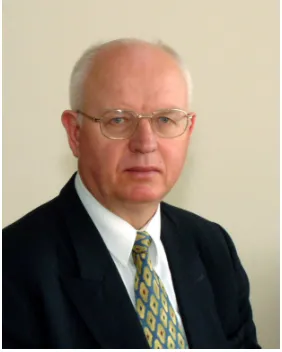 Figure 1. Professor Romualdas Ginevicius  