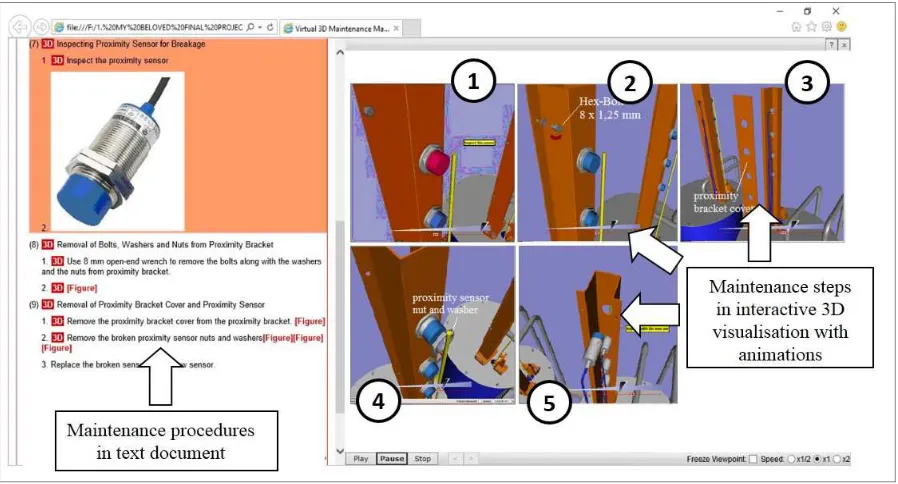 Fig. 4 Removal of the proximity sensor  