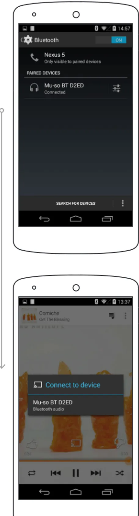 Diagram 9  Bluetooth setup