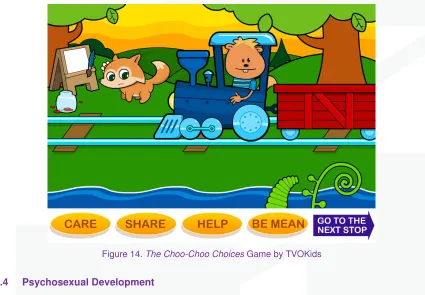 Figure 14. The Choo-Choo Choices Game by TVOKids 