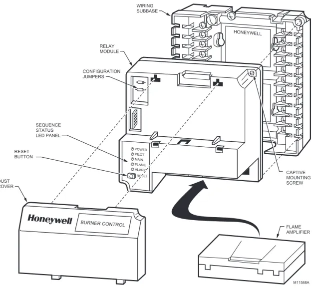 Fig. 3. RM/EC7890 Relay Module exploded view.