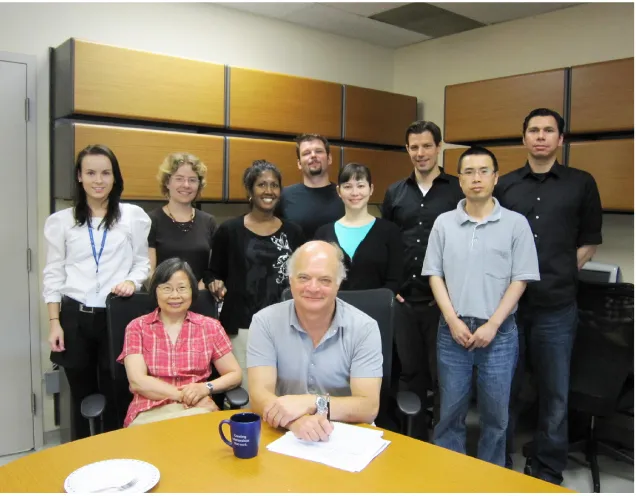 Fig. 2. Bob Kerbel and his lab's staff in 2011.