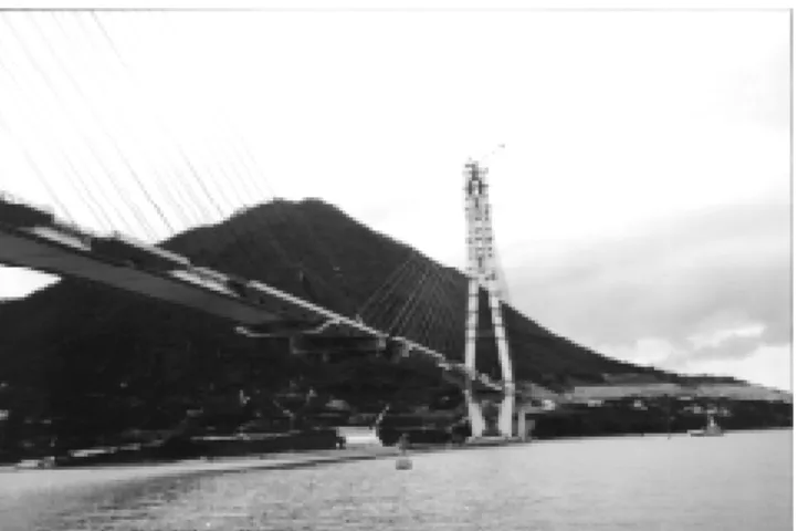 Figure 7. Tatara Bridge under construction