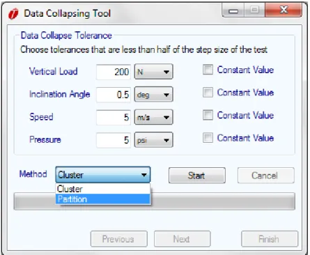 Figure 2.9: Data Collapsing Tool