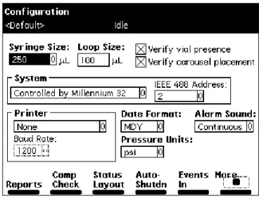 Figure 2-3  Configuration Screen