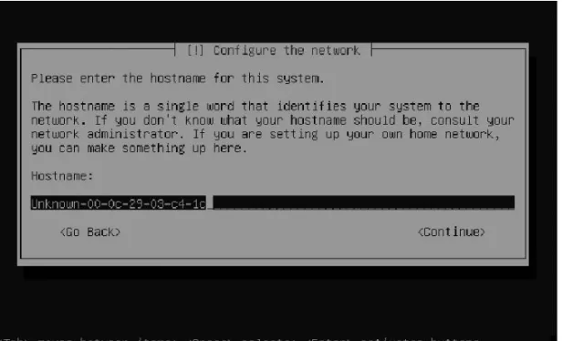 Figure 1-9. The default host name is assigned on the MAC address of your server. You may  want to change that to something that provides more information.