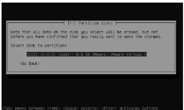 Figure 1-11. Choose the hard disk that you want to partition.