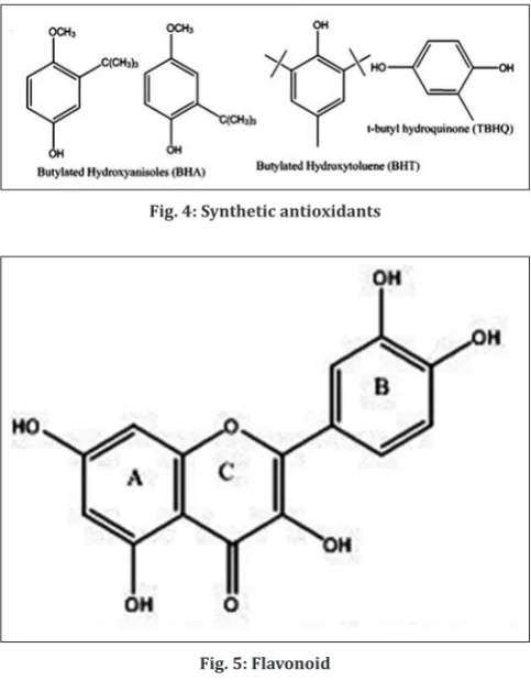 Fig. 4: Synthetic antioxidants