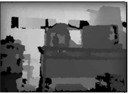 Fig. 12  (a) Images captured from 21 degrees; (b) Stereo camera; (c) Structure sensor; (d) Combination image from stereo camera and structure sensor  