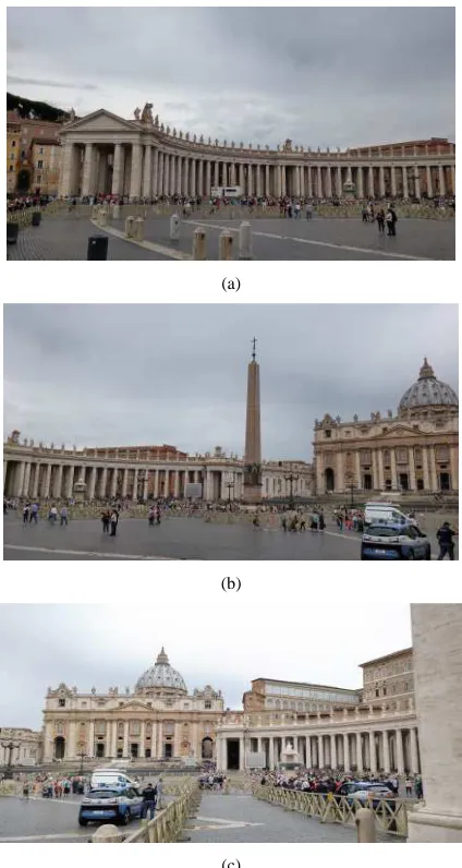 Fig. 4  The scene images with different field of view (data set 1): image dimension is 450x800 and each image size is 2.89MB  