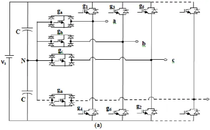 Table 1(b): Definition of switching states for the conventional NPC multiphase inverter