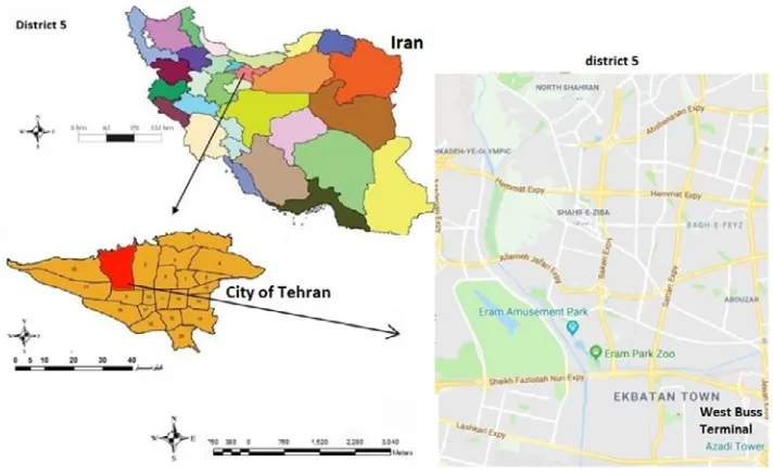 Fig. 1: Map of the study areaFig. 1: Map of the study area