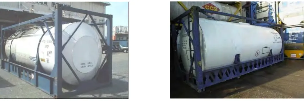 Figure  3.36 20,000 l frame tank  Figure  3.37 25,000 l frame tank 