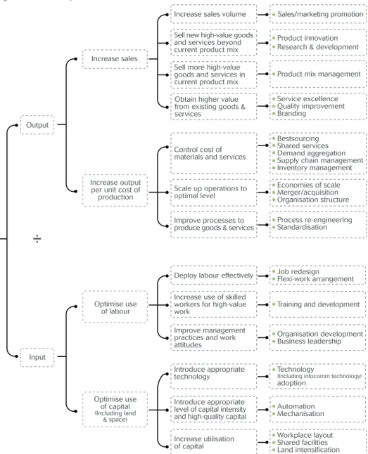 Figure 3.2: Productivity Levers