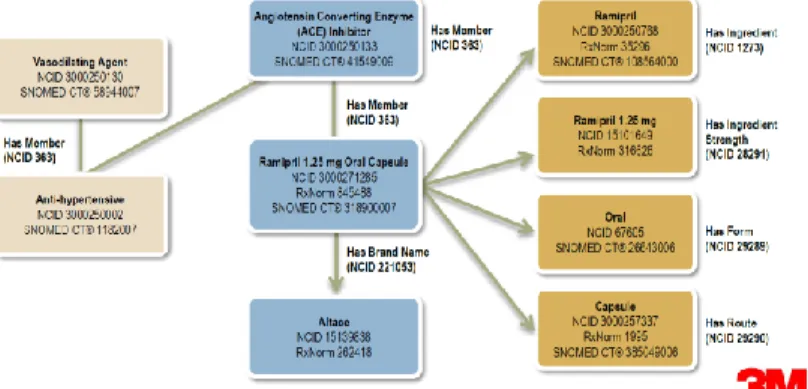 Figure 3-1: 3M HDD - Application of a knowledge base and hierarchies  The HDD supports researchers in performing data mining by: 