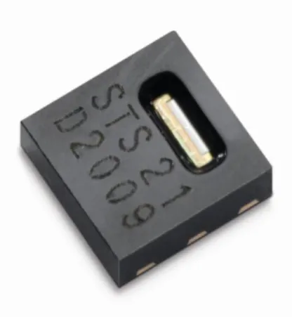 Figure 1  Drawing of STS21 sensor package, dimensions are  given  in  mm  (1mm  =  0.039inch),  tolerances  are  ±0.1mm