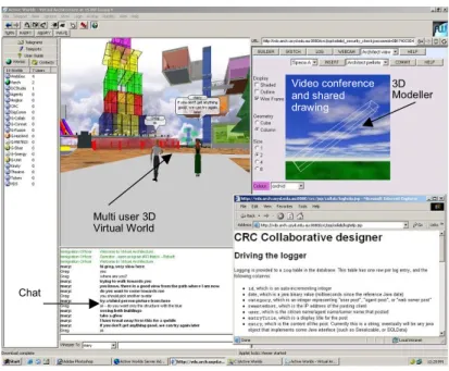 Figure 3. Extended virtual world 