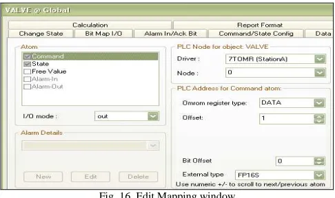Fig. 16  Edit Mapping window 