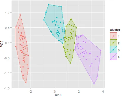 Figure 2.2: Clusters for iris Dataset