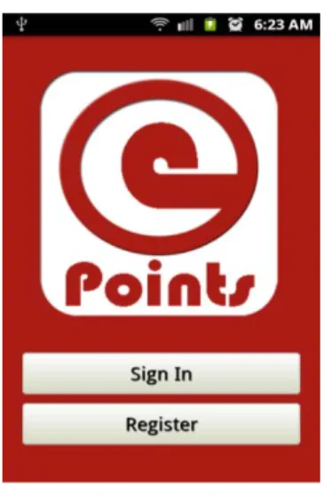 Figure 3 The Display of Registration (2)  Figure 4 The Display of Sign In 