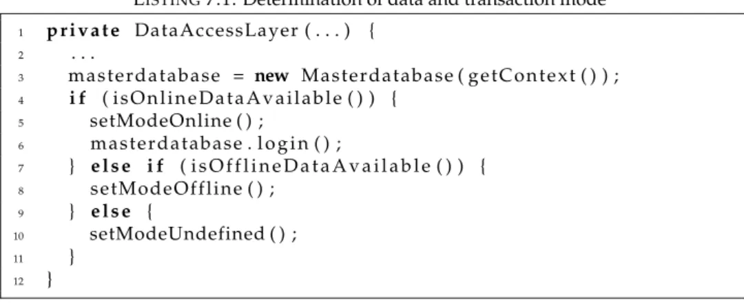 Table 7.2 shows the important model elements of the process model (see Figure 7.68 6.7) and the corresponding counterparts in the targeted platforms