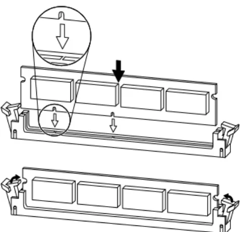 Figure 4-4.  Installing DIMM Module