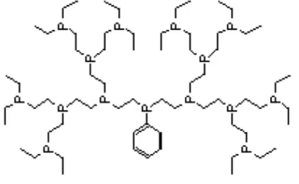 Figure 1. A tertiary phosphine dendrimer.