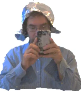 Figure 2. Ryan Baker and his spiffy hat. 