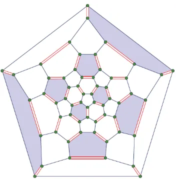 Figure 1. 2-D graph of fullerene C60. 