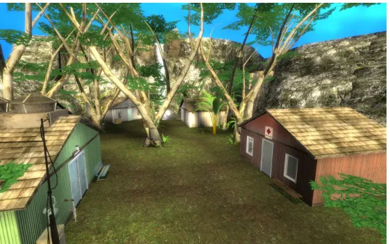 Fig 1. CRYSTAL ISLAND narrative-centered learning environment.