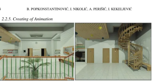 Fig. 8.  View on floor at Faculty of  Technical Sciences 