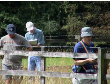 Figure 12 – Walking a Fence Line