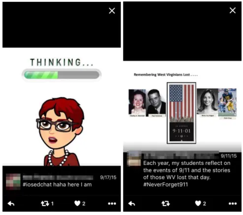 Figure 7: Examples of tweets classified as Other educational use. 