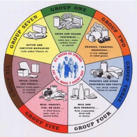 Figure 1 Seven basic foods 