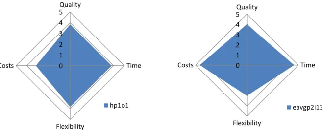 Figure 3.7 Pair (H17) of matching project goal and process improvement 