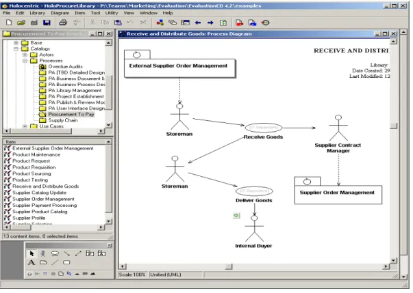 Figure 3.  Holocentric Modeler GUI  2.3. Repository  Options/Team  Development 