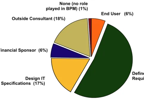 Figure 3.   Roles of Respondents Within BPM  Program 