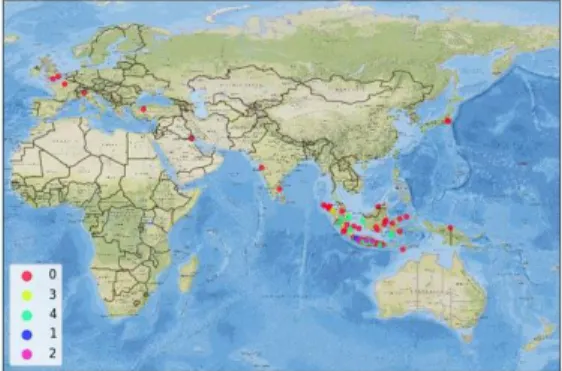 Figure 8:  Clustering Map of Hosting Customer Based on Time Access 
