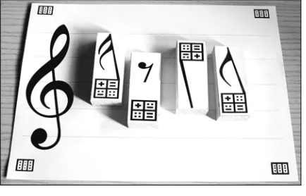 Figure 3: The Tangible Drum Machine. 