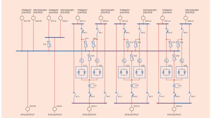 Fig. 7. Power stage circuit of 3-phases 4-poles switch SSTN.